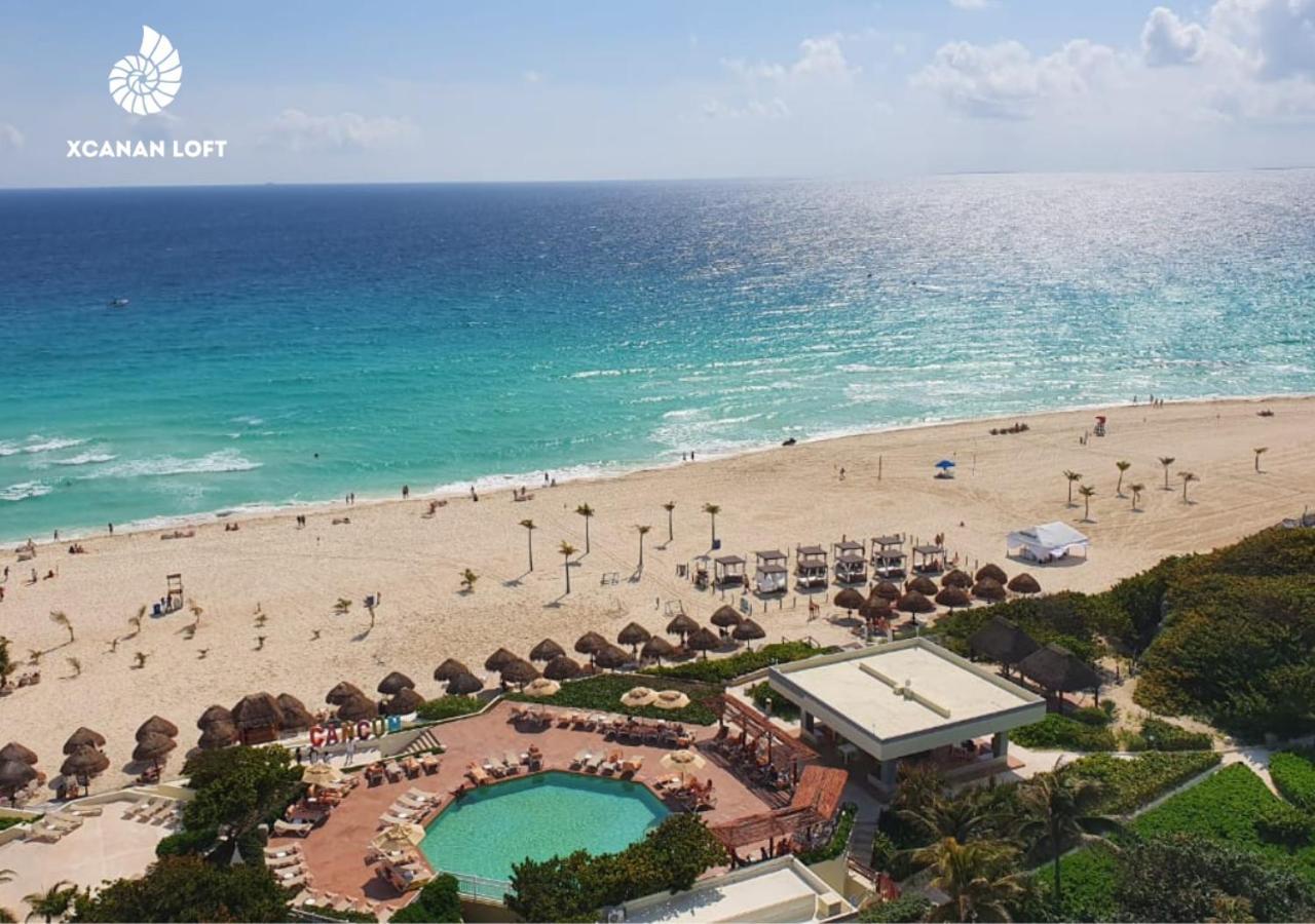 Xcanan Loft On Park Royal, The Best Area In Cancun Right On The Beach Exterior photo